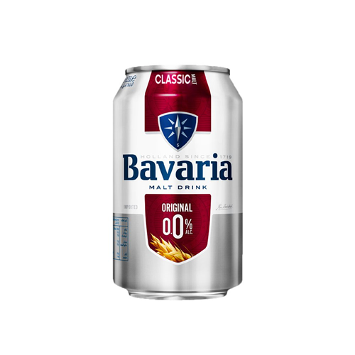 آبجو بدون الکل کلاسیک باواریا Bavaria حجم 330 میل